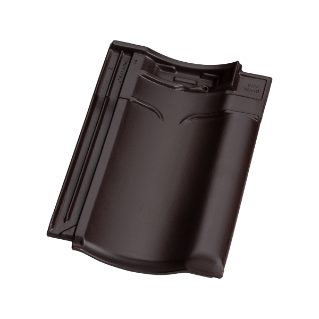 VHV Vario dakpan zwartbruin engobe