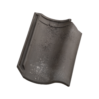 OVH-K dakpan Vieilli blauw gesmoord