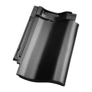 Madura dakpan vulkaanzwart edel-engobe