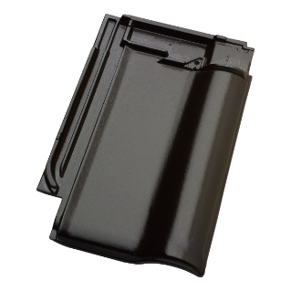 Alegra 10 dakpan zwart edel-engobe