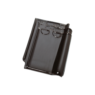 TdN44 dakpan zwart verglaasd