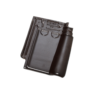 TdN993 dakpan antraciet engobe