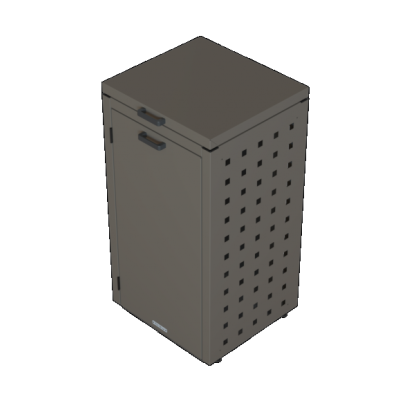 Kliko ombouw 120 Liter - 1 stuk TAUPE met klep