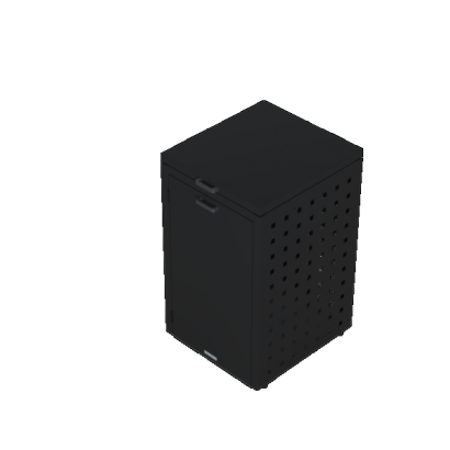 Kliko ombouw 240 Liter - 1 stuk GRAFIET ZWART met klep