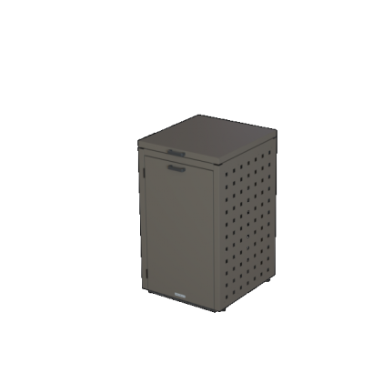 Kliko ombouw 240 Liter - 1 stuk TAUPE met klep