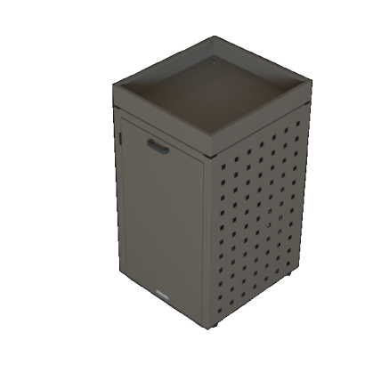 Kliko ombouw 240 Liter - 1 stuk TAUPE met tuinbak