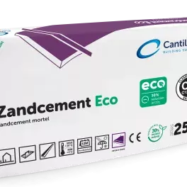 Zandcement Eco | Dekvloermortel | Granulometrie 0/5 mm | Grijs | Zak 25 kg