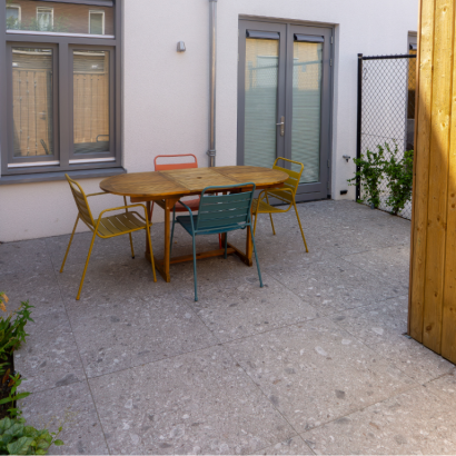 Unico 20MM Greige tegel 80x80x2 cm.