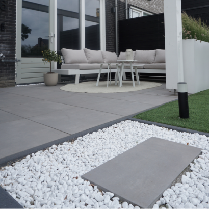 Travel 20MM Grafite tegel 60x60x2 cm