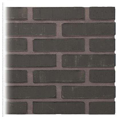 Gevelsteen | Vormbak Wasserstrich | Zwart | Waalformaat