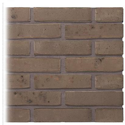 Gevelsteen | Vormbak Wasserstrich | Geul (Mangaan gesinterd) | Waalformaat