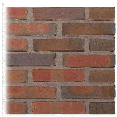 Gevelsteen | Vormbak Wasserstrich | Spaarne (Rood Bont) | Waalformaat