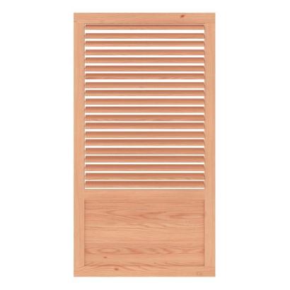 Douglas shutterpaneel, 120 x 224 cm, onbehandeld.