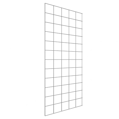 Gaaspaneel met maas 15 x 15 cm stekloos, verzinkte draad, 75 x 180 cm