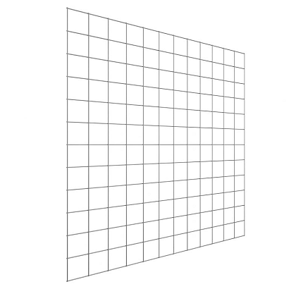 Gaaspaneel met maas 15 x 15 cm stekloos, verzinkte draad, 180 x 180 cm