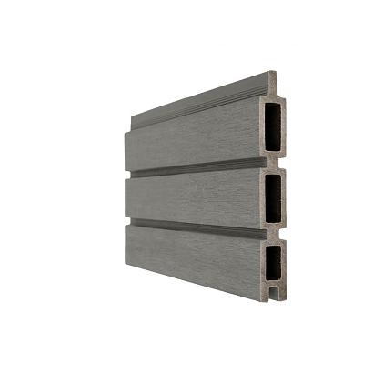 NewTechWood co-extrusie composiet Triple Rhombus schermplank, 2,1 x 16 x 180 cm, Silver Gray