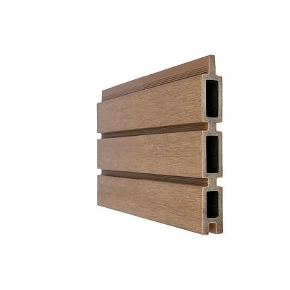 NewTechWood co-extrusie composiet Triple Rhombus schermplank, 2,1 x 16 x 180 cm, Teak