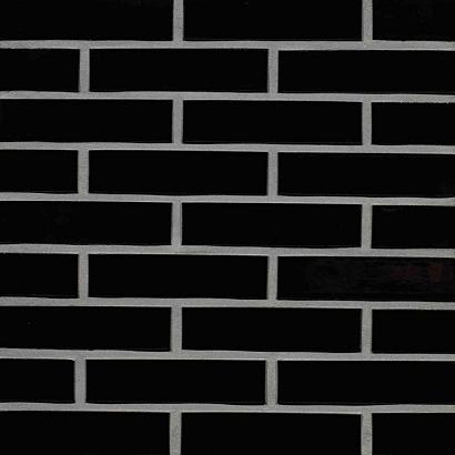 Crystal Zwart | Waal Formaat Glazuur: 1x strek | Strengpers | 210 x 100 x 50