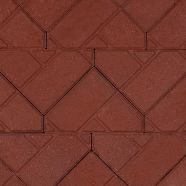 Bisschopsmuts 8 cm rood komo