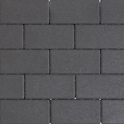 Design brick 6 cm black komo