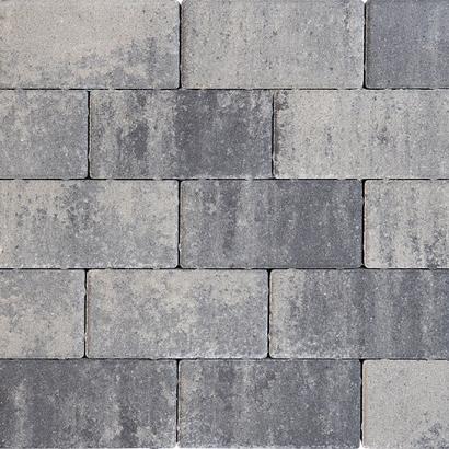 Design brick 6 cm nero/grey komo