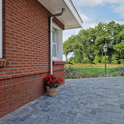 Design brick 6 cm nero/grey komo