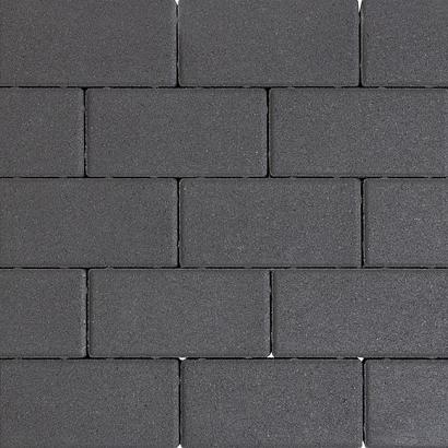 Design brick 8 cm black komo