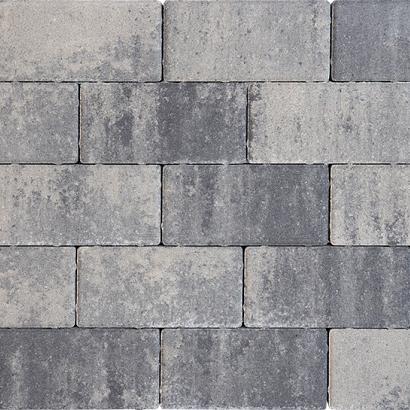 Design brick 8 cm nero/grey komo