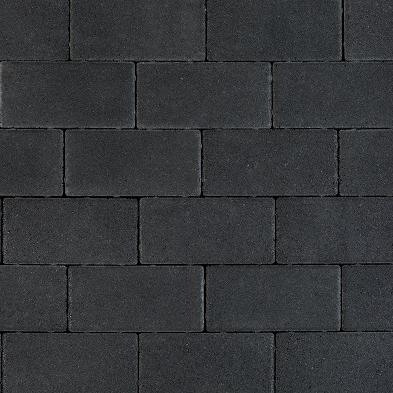 Patio brick 6 cm black TOP komo