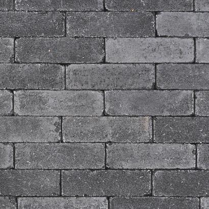 Stonique trommel dikformaat 8 cm antraciet