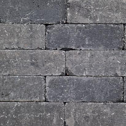 Stonique trommel longstone 7 cm antraciet