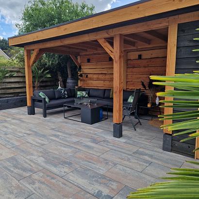 H2O comfort square 40x80x5 cm tricolore