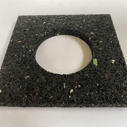 Vaste onderplaat RC 10 - 120x120x6