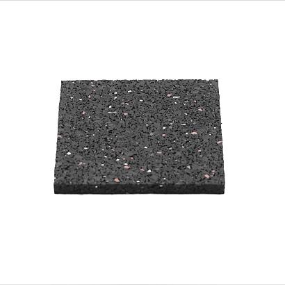 Beschermrubber groot 210x210x10 mm