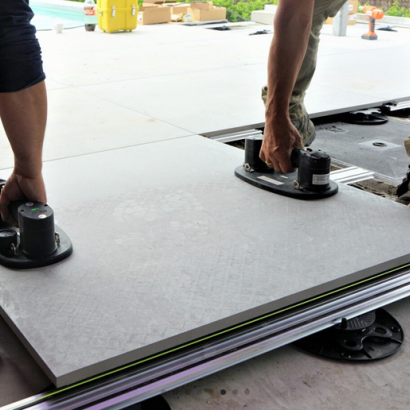 Structusol aluminium profiel ST16 - 2,4 m met rubber profiel