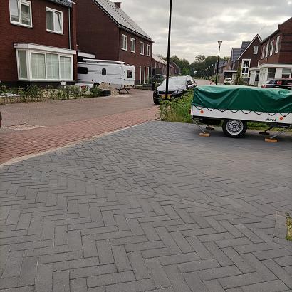 Longstone opritsteen 7 cm antraciet