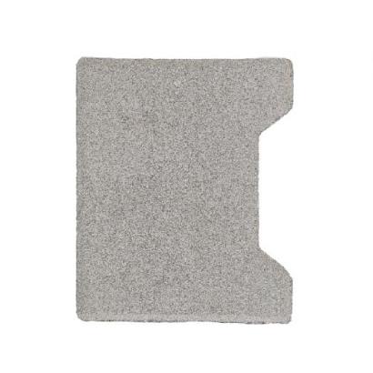 S-top H-verbandsteen begin/eind 8 cm grijs