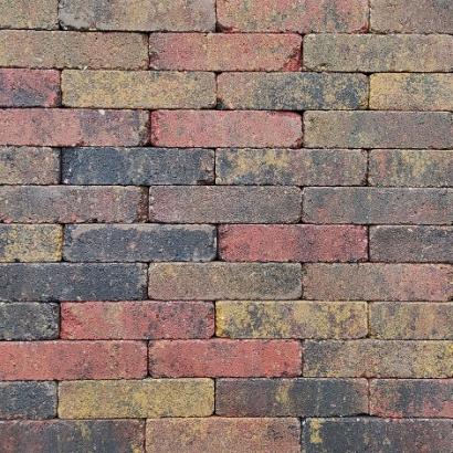 Stonique trommel waalformaat 7 cm oud bont