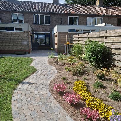 Stonique trommel betonstraatsteen 6 cm musselkalk