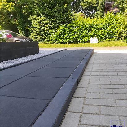 Betonband 10x20x100 antraciet komo