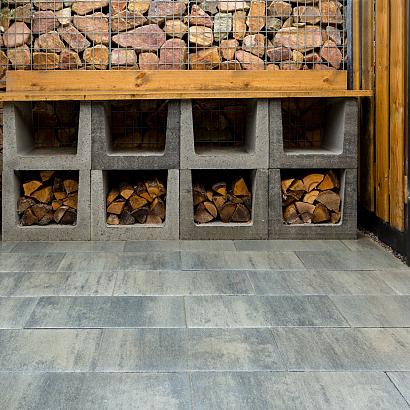 U-element 40x40x50 cm grijs