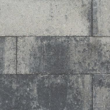 Linea 15x15x60 cm grijs/zwart