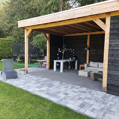 H2O comfort square 20x30x6 cm nero/grey