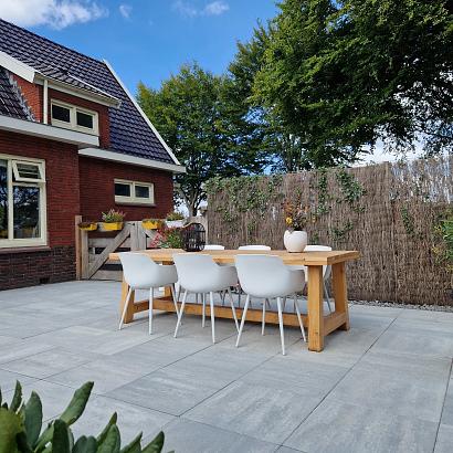 H2O comfort square 60x60x4 cm concrete