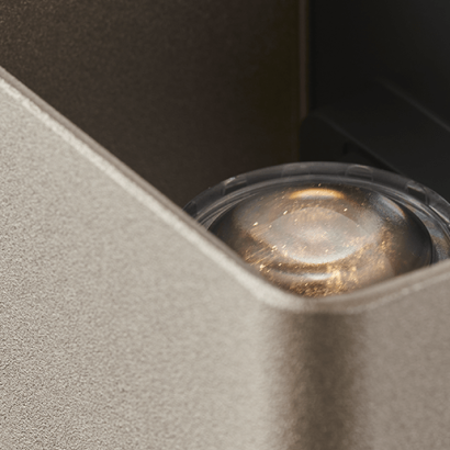 ACE UP-DOWN 100-230V Rosé Silver