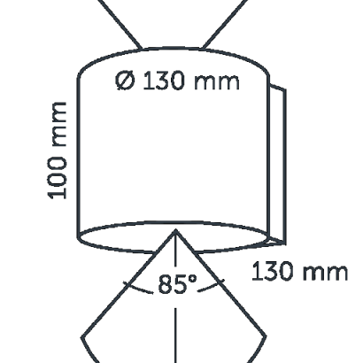 HALO Up-Down Dark 100-230V