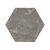 Staptegel Hexagons Ø60x52x2 Grigioni