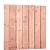 Douglas fijnbezaagd plankenscherm 15-planks 19 mm, 180 x 180 cm, onbehandeld.