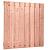 Douglas geschaafd plankenscherm 17-planks 180x180 cm