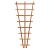 Hardhouten V-trellis 30-65 x 150 cm.